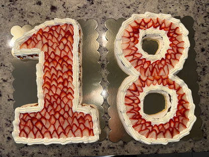 Two Letters/ Two Numbers Pavlovas