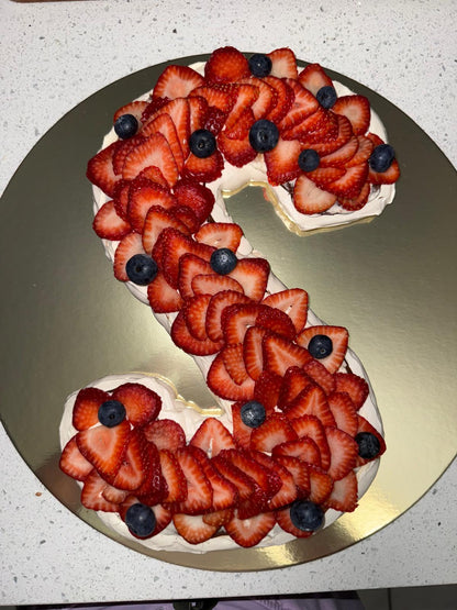One Letter/ One Number Pavlovas